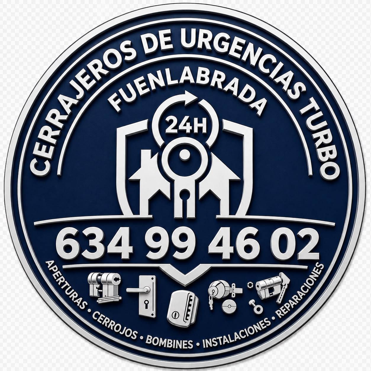 Logo Cerrajeros de Urgencias Turbo Fuenlabrada