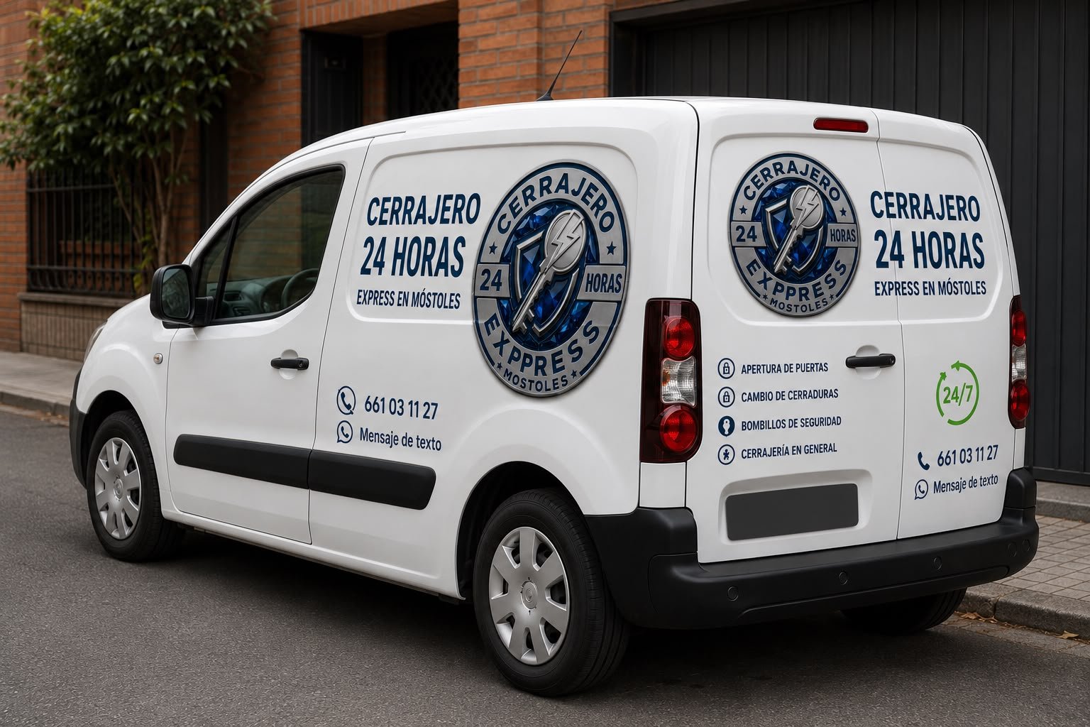 Cerrajero urgente Villanueva de la Cañada - equipo Cerrajeros Móstoles 24h